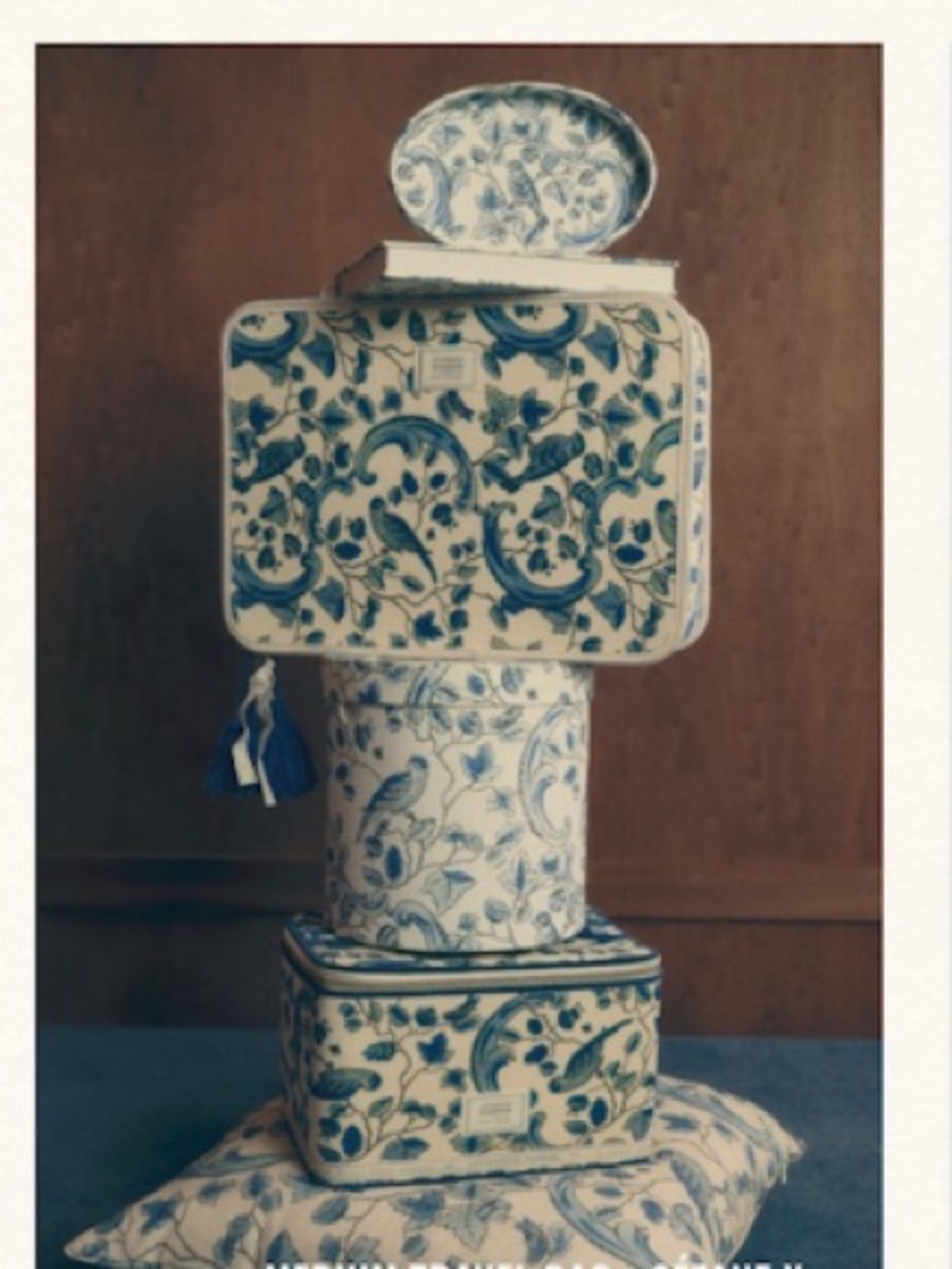 Sezane & Antoinette Poissons Trinket Tray. Blue Bird. NWT’s